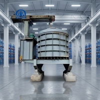 Four à arc submergé de 3800 mm pour la fusion de ferraille de fonte