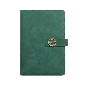 Cuaderno de PU de Alta Gama con Hebilla Metálica, Diario de Negocios de Lujo, Regalo Ideal para Colegas, Oficina, Escuela, Libreta de Notas - Product Image 1