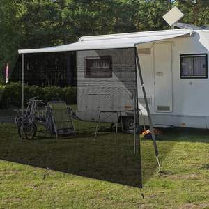 Auvent de <span class=keywords><strong>camping</strong></span>-<span class=keywords><strong>car</strong></span> Pare-soleil en PVC à mailles Accessoires d'extérieur pour auvent en plastique PVC pour protection solaire - Product Image 2