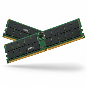 ชุดหน่วยความจำ P64708-B21 96GB (1x96GB) Dual Rank X4 DDR5-5600 CAS-46-45-45 EC8 Registered Smart Memory Kit - Product Image 4