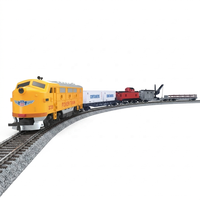 HANFLY - Juego de Tren Eléctrico a Escala HO 1/87, Locomotora Diésel Union Pacific, Vagón de Carga HO, Rueda de Metal, Motor Diésel a Escala HO