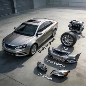 Nuevo Servicio OEM, Piezas Automotrices de la Marca VIT, Parachoques Delantero, Faro, Guardabarros, Capó, Accesorios para Automóviles Geely Emgrand X7 GX7 EX7 6 - Product Image 3