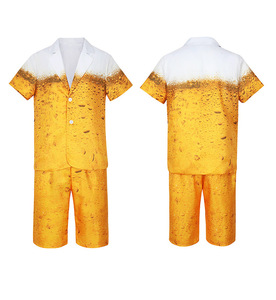 Costume Oktoberfest pour <span class=keywords><strong>homme</strong></span> Déguisement Costume pour adulte Costume pour jeu de rôle Bière jaune Costumes de fête pour ensembles Cosplay - Product Image 2