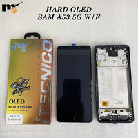 Repuestos para Teléfono Móvil Serie MS Hard Oled, Ensamblaje Completo con Marco, Pantalla Táctil A53 5G, Pantalla LCD para Samsung A53