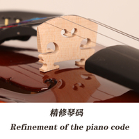 Violon chinois en érable massif de haute qualité de taille personnalisée fait à la main 4/4 1/2 3/4 fabriqué en Chine par un fabricant
