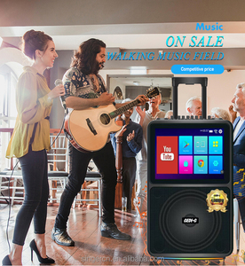 Système de haut-parleurs modèle privé GD-1428 GEDI-G, lecteur audio-vidéo professionnel, haut-parleurs karaoké avec écran - Product Image 3