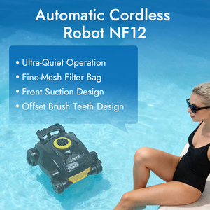 <span class=keywords><strong>Robot</strong></span> de nettoyage de <span class=keywords><strong>piscine</strong></span> intelligent sans fil, <span class=keywords><strong>aspirateur</strong></span> automatique mural, haute qualité, écologique, forte aspiration pour piscines - Product Image 2