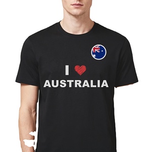 Lightweight and Breathable Australia Fan <b>T</b>-shirt for Summer Outdoor Gatherings and Matches Promotion - Product Image 4