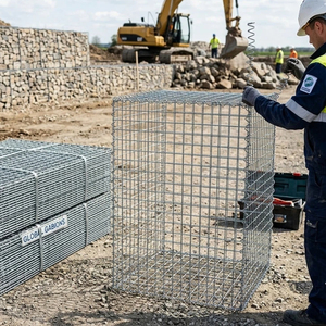 Muros de Contención de Gaviones de Piedra de Alta Calidad, Caja de Gaviones, Valla de Roca y Muro de Privacidad de Piedra - Product Image 6