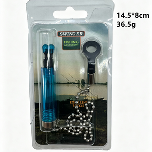 Alarme de pêche <span class=keywords><strong>Euro</strong></span> Ultra Sensible, indicateur de morsure, swinger souple sans fil, alarme de morsure pondérée, alerte de pêche - Product Image 1