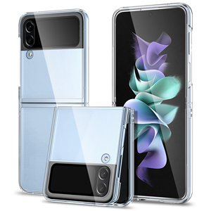 Custodia Rigida Trasparente per Samsung Galaxy Z <span class=keywords><strong>Flip</strong></span> <span class=keywords><strong>5</strong></span>, Z <span class=keywords><strong>Flip</strong></span> 6, Z <span class=keywords><strong>Flip</strong></span> 4 - Cover Pieghevole in PC - Product Image 3