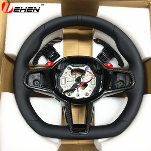 Volante de Fibra de Carbono para BMW Serie 1 2 3 4 5 6 7 8 i3 <span class=keywords><strong>i4</strong></span> X3 X4 X5 X6 X7 XM M2 M3 M4 <span class=keywords><strong>M5</strong></span> M8 M340i G20 G80 G82 G42 G29 F90 - Product Image 1