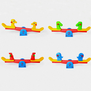 Équipement de terrain de <span class=keywords><strong>jeu</strong></span> pour enfants le plus populaire, balançoire en plastique pour bébé en forme d'animal mignon, petit balançoire pour enfants en plein air pour l'utilisation en maternelle - Product Image 5
