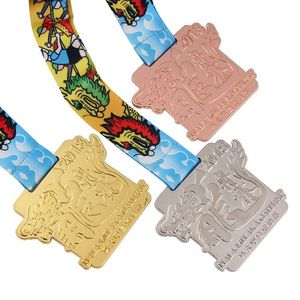 Fornitore di fabbrica nuovo marchio personalizzato matrimonio anniversario medaglia di metallo <span class=keywords><strong>con</strong></span> nomi incisi per le coppie - Product Image 3