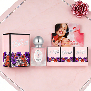 Parfums féminins Hanna's Secret 50ml Bloom for Love, fragrances florales naturelles, France <span class=keywords><strong>Paris</strong></span> Romance, parfums pour femmes, brume pour rendez-vous galants - Product Image 2