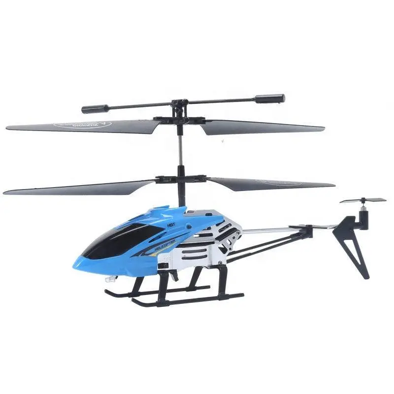 Samtoy 2.4G שלט רחוק מתכת Drone מעופף מסוק מטוסי צעצוע RC מסוק לילדים בוגרים