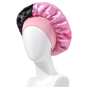 Grosir harga murah topi Bonnet rambut Satin <span class=keywords><strong>2</strong></span> warna topi tidur untuk wanita - Product Image 6