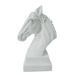 हॉर्स हेड रेज़िन आर्ट घर के लिए घोड़े की मूर्ति सजावट की आपूर्ति करता है