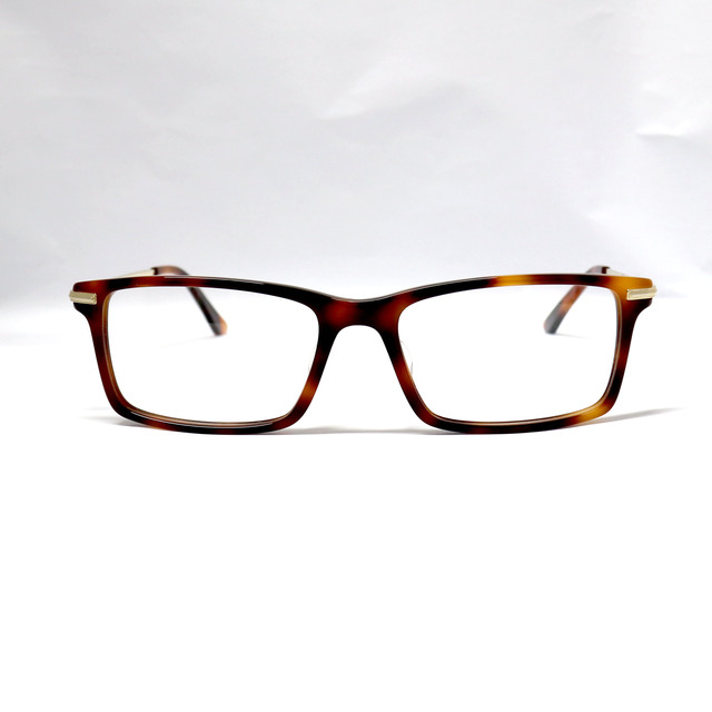 2025 High Quality Acetate Titanium Reading Eyeglasses Spectacle Fashionable Big Eyewear Frame with IP Plating for Women Men 7044
