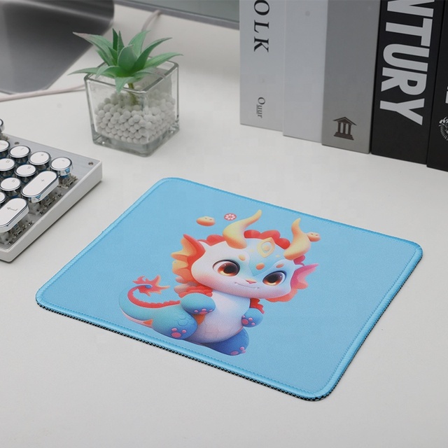 PC Ergonomic Gamer Logo Non Slip Custom Rubber Mouse Pad Water Resistant Scratch Proof with Wrist Rest Small Gaming Home Office