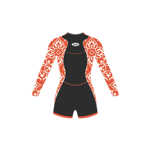Customizable 3mm Neoprene <strong>Wetsuit</strong> for Surfing Freediving Snorkeling Spearfishing-Printed Design for Adults - Product Image 2