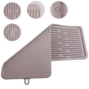 Tovaglietta da tavolo da cucina antiscivolo resistente al calore in <span class=keywords><strong>Silicone</strong></span> gomma per asciugare i piatti tappetino di protezione da banco - Product Image 4