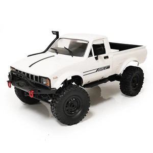 Coche Teledirigido WPL <span class=keywords><strong>Hilux</strong></span> Pick-up C24-1, Todoterreno 4x4, Camioneta con Luces Brillantes, Control Remoto, Vehículo de Escalada, Modelo de Juguete de Alta Velocidad - Product Image 5