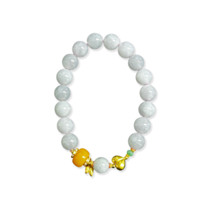 Bracelet en jadéite birmane de qualité supérieure, de grade A, avec perles, <span class=keywords><strong>bijoux</strong></span> en jadéite pour femmes (certificat inclus) - Product Image 1
