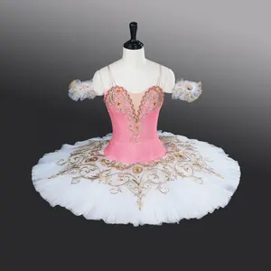 ¡Envío gratis! Disfraz de tutú de Ballet para adultos, vestido de baile de hadas clásico personalizado, competición de mujeres, 12 capas, tutú de Ballet profesional