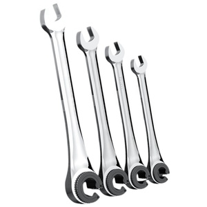 Clé à cliquet à tête fixe pour tuyaux d'huile, 72 dents, clé à douille hexagonale bidirectionnelle à ouverture rapide, vente directe usine - Product Image 1