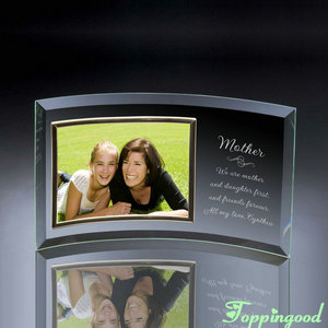 Cadre photo en verre incurvé personnalisé pour les cadeaux <span class=keywords><strong>de</strong></span> <span class=keywords><strong>grand</strong></span>-mère - Product Image 3
