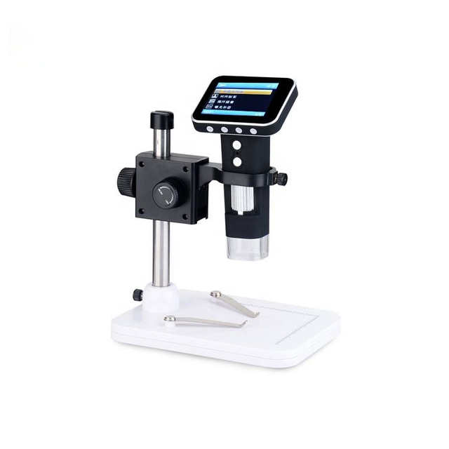 2.4 Inch LCD Screen 720P Video Microscope Mobile Repair LED Light Adjustable Digital Electronic USB Stereo Microscope Camera