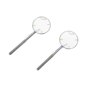 Juego de Lentes Cilíndricas Cruzadas 0.25 0.50 para Prueba de Astigmatismo - Lentes Oftálmicas de Vidrio Óptico TH-06, Diseño de Vidrio Óptico de Alta Calidad - Product Image 4