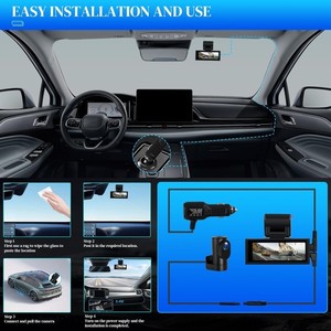Cámara para Auto 4K <span class=keywords><strong>de</strong></span> Doble Lente Lista para Enviar, con WiFi Dual 5.8G, GPS, ADAS, <span class=keywords><strong>Pantalla</strong></span> IPS <span class=keywords><strong>de</strong></span> 3.16 Pulgadas, <span class=keywords><strong>Grabador</strong></span> <span class=keywords><strong>de</strong></span> Video Delantero y Trasero - Product Image 4