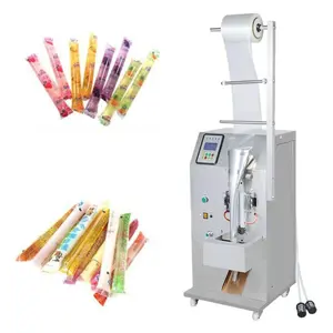 Automatische Ijs Lolly Verpakking Ice Pop Vullen En Verzegelen Verpakkingsmachine Voor Vloeibare Zakje