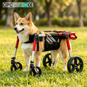Fauteuil roulant à quatre roues <span class=keywords><strong>pour</strong></span> animaux de compagnie, robuste et durable, <span class=keywords><strong>pour</strong></span> chiens, aide à la mobilité des membres avant - Product Image 1