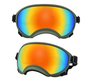Lunettes de soleil pour <span class=keywords><strong>chien</strong></span>, anti-UV, coupe-vent, pour grands chiens, motif uni, accessoires de mode pour la saison hivernale - Product Image 6