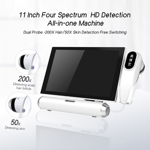 11 Inch HD Scalp Detector 50/200X Digital Hair Skin Analyzer Microscope for Hair Follicle Testing Skin Scalp Analyzer Magnifier - Product Image 1