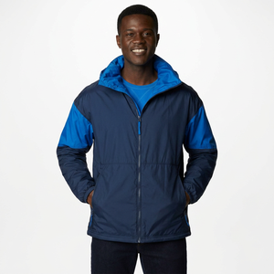 Outdoor Waterproof Hooded <b>Canvas</b> <b>Men</b> Windbreaker <b>Jacket</b> for Running Training Wear Customizable - Product Image 1