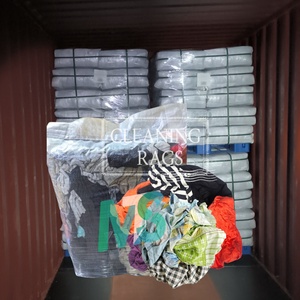 High Absorbency Reclaimed Mixed Color Clothing Cleaning Wipe Rags Cotton Cutting Rags Trapo Industrial Rags - Product Image 1