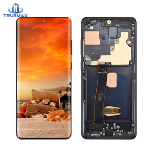 Truemax gruppo Display OLED con telaio per <span class=keywords><strong>Samsung</strong></span> <span class=keywords><strong>Galaxy</strong></span> <span class=keywords><strong>S20</strong></span> Ultra 5G Smart Phone LCD Touch Screen digitalizzatore completo G988 - Product Image 3