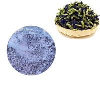 Natürliches Pigmentblau in Großmengen, Blumenextrakt-Rohstoff, Schmetterlingserbsenblüten-Pulver