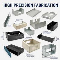 Service de fabrication sur mesure de tôles en acier inoxydable de haute qualité avec découpe laser de précision, pliage et soudage.