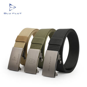 Cinturón Táctico de Tela para Hombre con Hebilla Metálica y Logotipo Personalizado, Fabricación al por Mayor, con Caja - Product Image 2