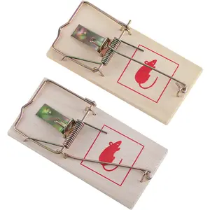 Home Garden Supplies Pest Control Killer snap mousetrap Reusable Wooden Mouse &Rat trap