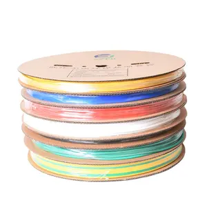 Material Low Voltage Electrical Insulating Sleeve 1KV Heat Shrink Tubing for Cable Colorful PE Insulation Sleeving