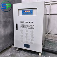 Régulateur de tension automatique triphasé AC AVR, affichage numérique LED, 50/60Hz, adapté aux équipements médicaux et aux machines industrielles