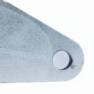 Supply Hot-Dip Galvanized Steel and Aluminum Alloy Triangle Yoke <b>Plate</b> with 3 Holes <b>for</b> Power Line Insulator Fittings - Product Image 1