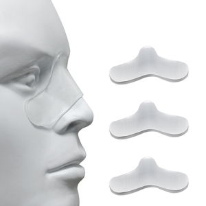 Coussinets nasaux en silicone CPAP <span class=keywords><strong>masque</strong></span> d'<span class=keywords><strong>apnée</strong></span> <span class=keywords><strong>du</strong></span> <span class=keywords><strong>sommeil</strong></span> coussins de confort pour la plupart des masques coussinets de nez transparents Anti-indentation - Product Image 1