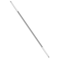 Aiguilles de perçage triangulaires à double tête en tungstène Muses Jewels pour perles, tailles 0,8-1,2 mm, pour la création de bijoux DIY